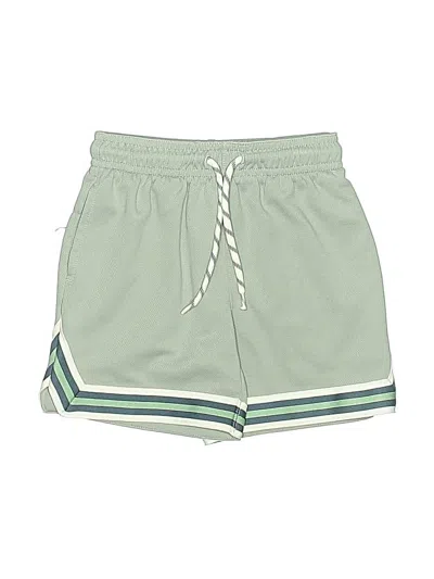Pre-owned Crewcuts Kids' Athletic Shorts In Green