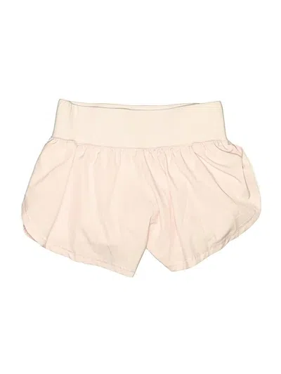 Pre-owned Crewcuts Kids' Athletic Shorts In Ivory