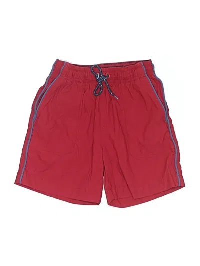 Pre-owned Crewcuts Kids' Athletic Shorts In Red
