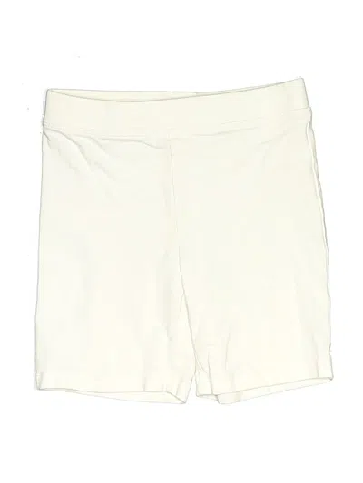 Pre-owned Crewcuts Kids' Athletic Shorts In White