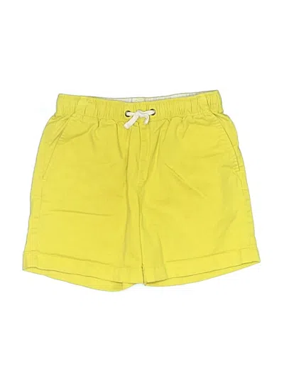 Pre-owned Crewcuts Kids' Athletic Shorts In Yellow