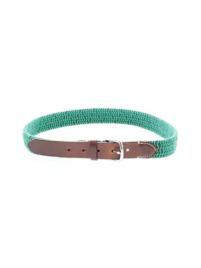 Pre-owned Crewcuts Kids' Belt In Green