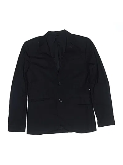Pre-owned Crewcuts Kids' Blazer Jacket In Black