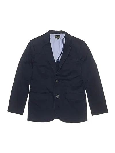 Pre-owned Crewcuts Kids' Blazer Jacket In Blue
