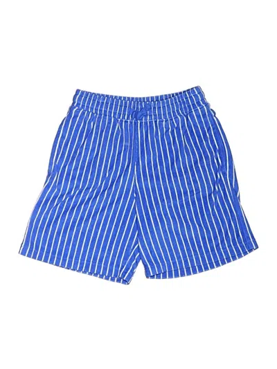 Pre-owned Crewcuts Kids' Board Shorts In Blue
