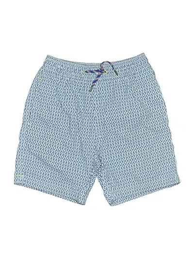 Pre-owned Crewcuts Kids' Board Shorts In Blue