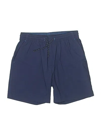 Pre-owned Crewcuts Kids' Board Shorts In Blue