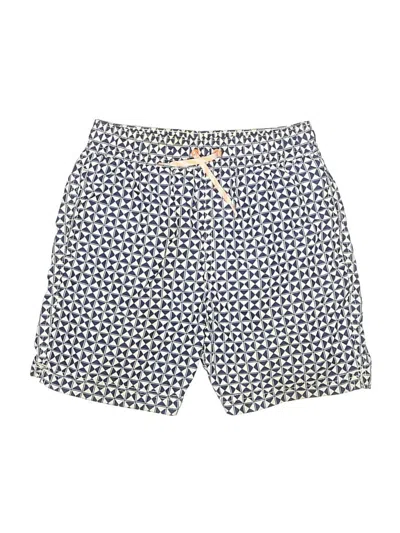 Pre-owned Crewcuts Kids' Board Shorts In Blue