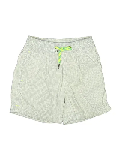 Pre-owned Crewcuts Kids' Board Shorts In Green