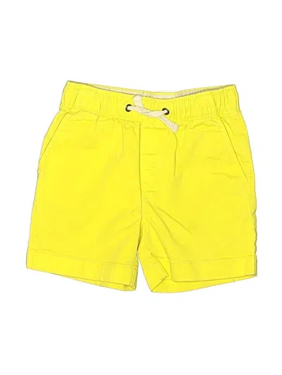 Pre-owned Crewcuts Kids' Board Shorts In Yellow