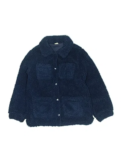 Pre-owned Crewcuts Kids' Cardigan Sweater In Blue