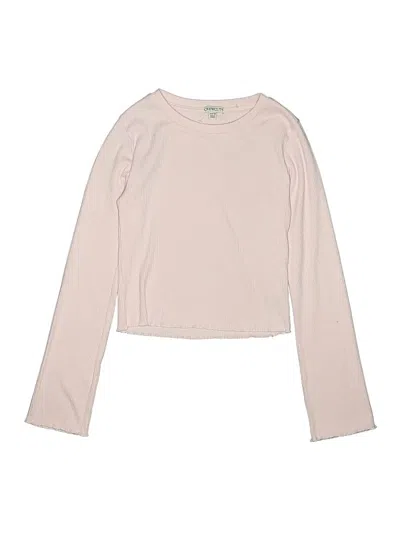 Pre-owned Crewcuts Kids' Cardigan Sweater In Pink