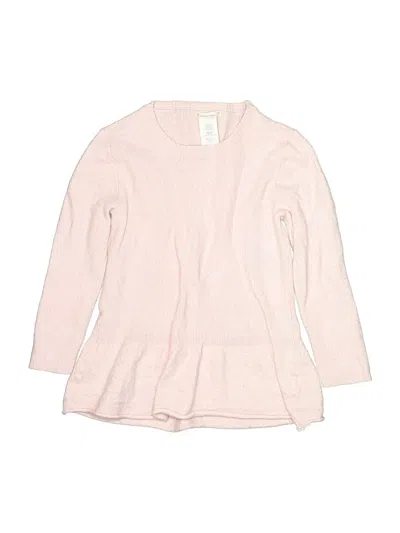 Pre-owned Crewcuts Kids' Cardigan Sweater In Pink