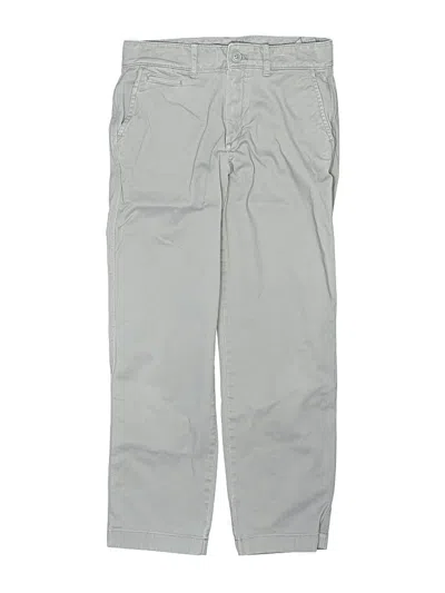 Pre-owned Crewcuts Kids' Cargo Pants In Gray