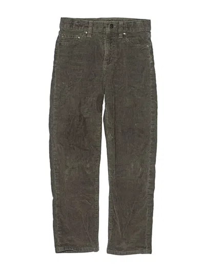 Pre-owned Crewcuts Kids' Cargo Pants In Green
