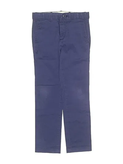 Pre-owned Crewcuts Kids' Cargo Pants In Purple