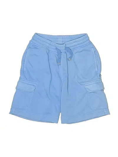 Pre-owned Crewcuts Kids' Cargo Shorts In Blue