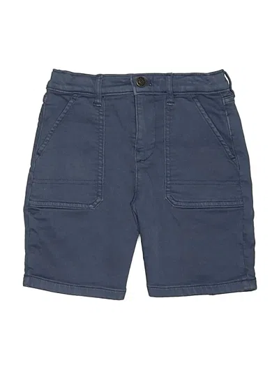 Pre-owned Crewcuts Kids' Cargo Shorts In Blue