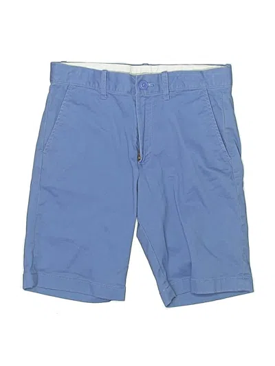 Pre-owned Crewcuts Kids' Cargo Shorts In Blue