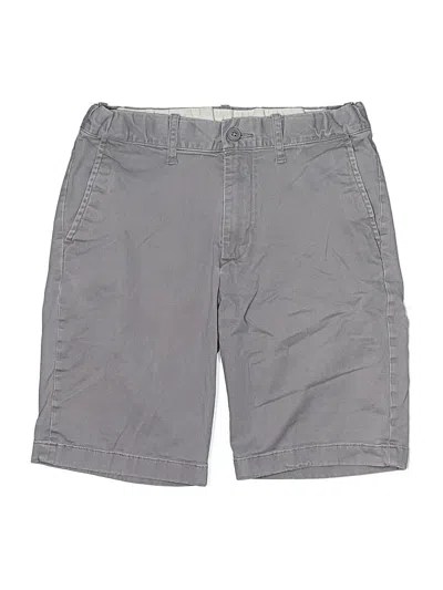 Pre-owned Crewcuts Kids' Cargo Shorts In Gray