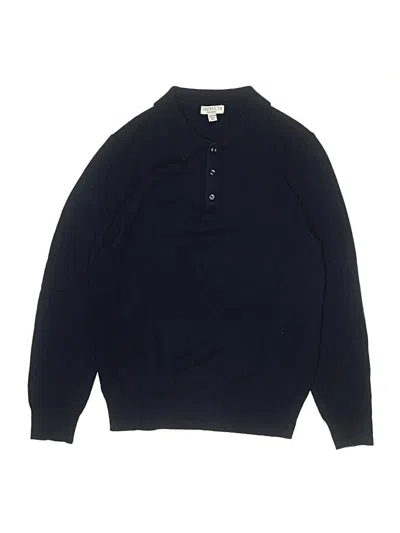 Pre-owned Crewcuts Kids' Cashmere Pullover Sweater In Blue