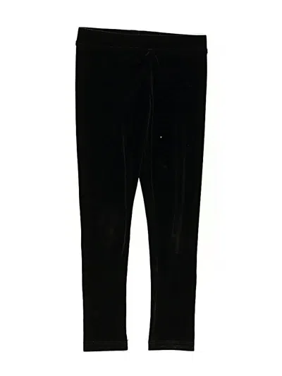 Pre-owned Crewcuts Kids' Casual Pants In Black