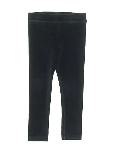 Pre-owned Crewcuts Kids' Casual Pants In Black