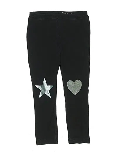 Pre-owned Crewcuts Kids' Casual Pants In Black
