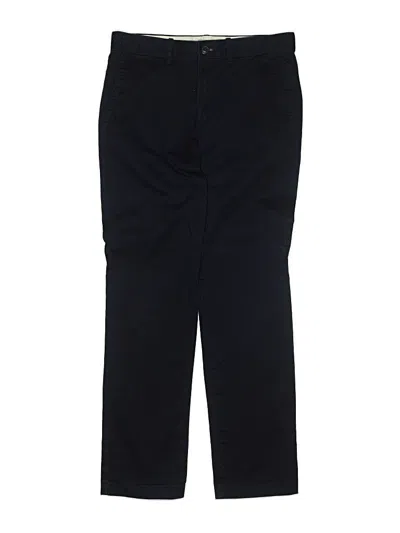 Pre-owned Crewcuts Kids' Casual Pants In Black