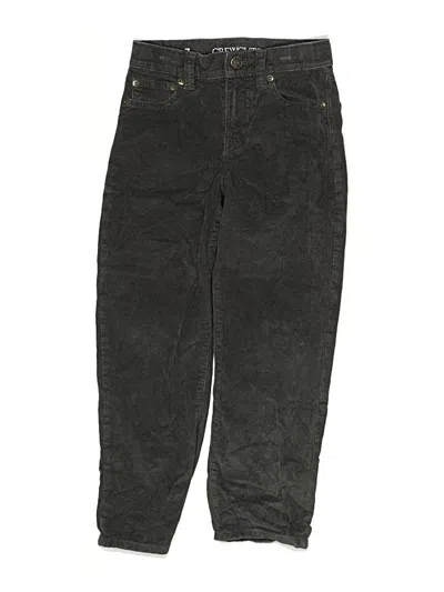 Pre-owned Crewcuts Kids' Casual Pants In Black