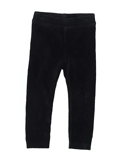 Pre-owned Crewcuts Kids' Casual Pants In Black