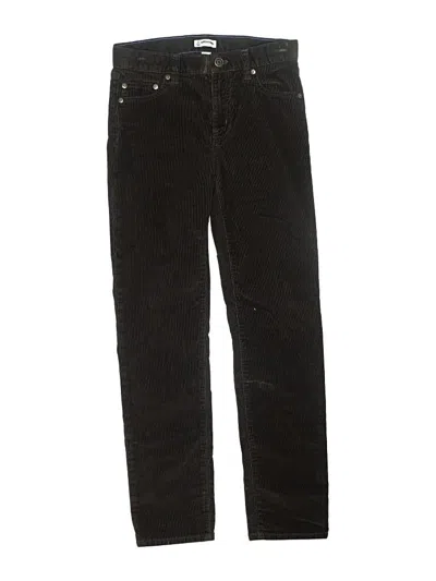 Pre-owned Crewcuts Kids' Casual Pants In Black