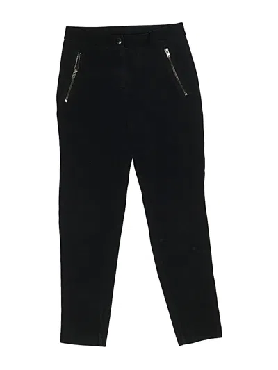 Pre-owned Crewcuts Kids' Casual Pants In Black