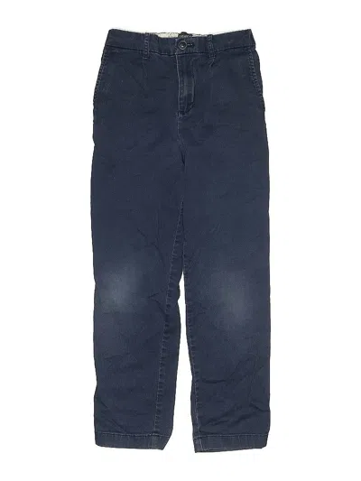 Pre-owned Crewcuts Kids' Casual Pants In Blue