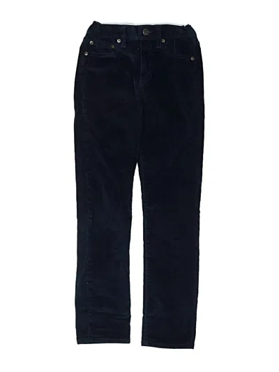 Pre-owned Crewcuts Kids' Casual Pants In Blue
