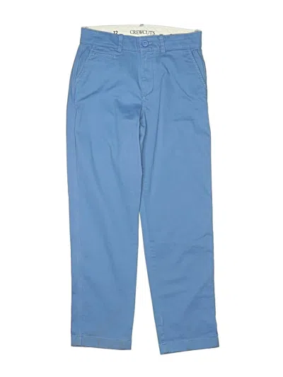 Pre-owned Crewcuts Kids' Casual Pants In Blue