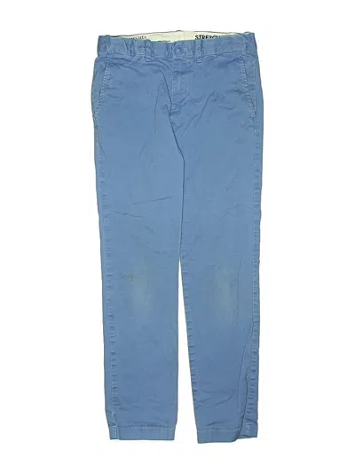 Pre-owned Crewcuts Kids' Casual Pants In Blue