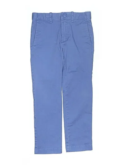 Pre-owned Crewcuts Kids' Casual Pants In Blue
