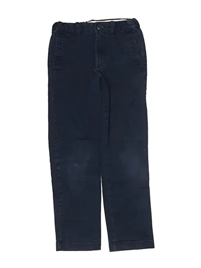 Pre-owned Crewcuts Kids' Casual Pants In Blue