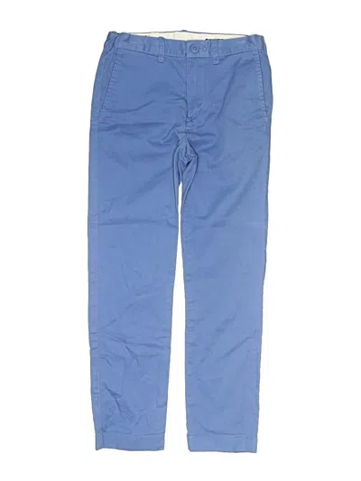 Pre-owned Crewcuts Kids' Casual Pants In Blue
