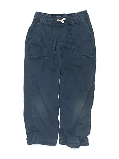 Pre-owned Crewcuts Kids' Casual Pants In Blue