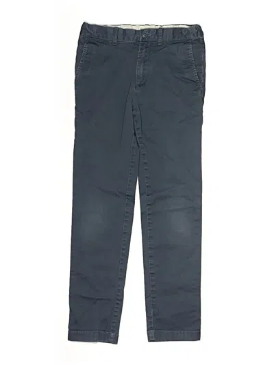Pre-owned Crewcuts Kids' Casual Pants In Blue