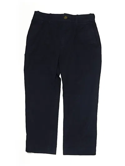 Pre-owned Crewcuts Kids' Casual Pants In Blue