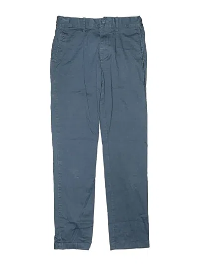 Pre-owned Crewcuts Kids' Casual Pants In Blue