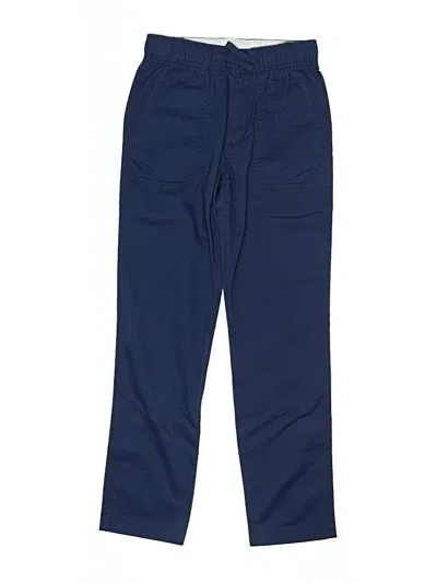 Pre-owned Crewcuts Kids' Casual Pants In Blue