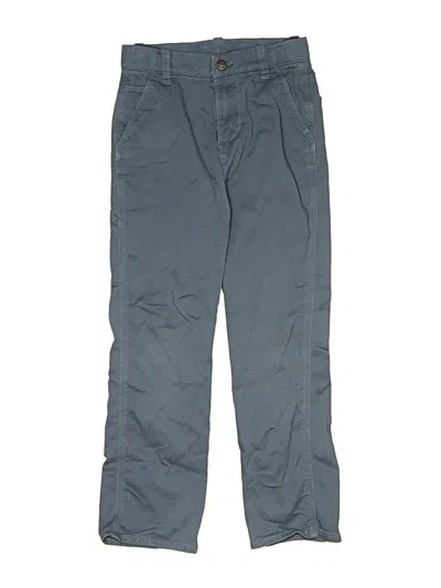 Pre-owned Crewcuts Kids' Casual Pants In Blue