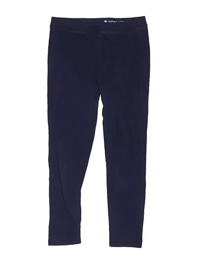 Pre-owned Crewcuts Kids' Casual Pants In Blue