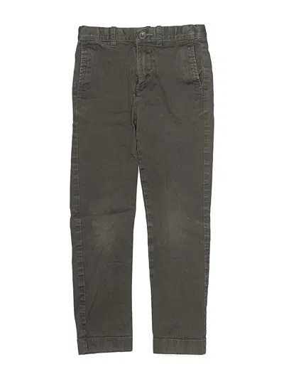 Pre-owned Crewcuts Kids' Casual Pants In Gray
