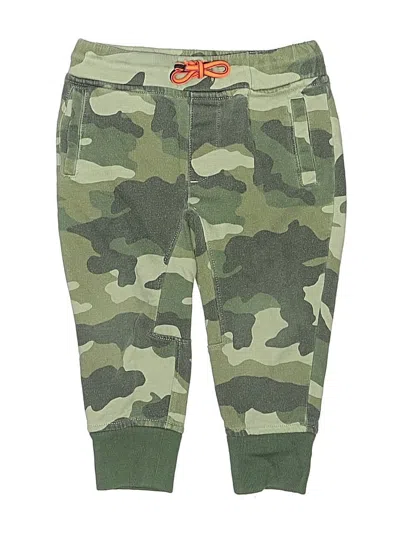 Pre-owned Crewcuts Kids' Casual Pants In Green