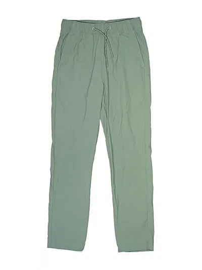 Pre-owned Crewcuts Kids' Casual Pants In Green